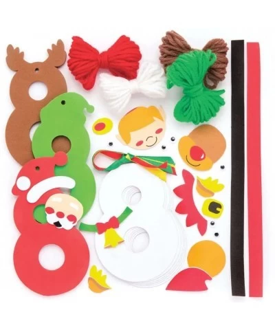 AR752 Christmas Pom Poms Ornament - Pack of 3 Creative Christmas Art and Craft Supplies for Kids to Make and Decorate $17.56 ...