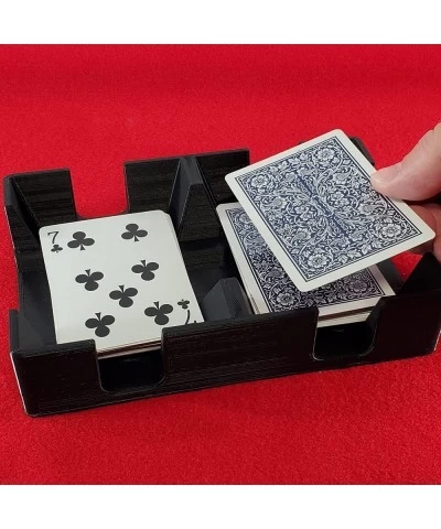 Black Plastic Cardian Playing Card Tray or Caddy - Non-Swivel - Made in USA $37.14 Card Games