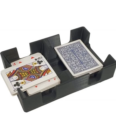 Black Plastic Cardian Playing Card Tray or Caddy - Non-Swivel - Made in USA $37.14 Card Games