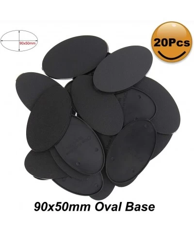 MB990 20pcs Base 90X52mm or 3.54x2.05inch Plastic Model Bases for Gaming Miniatures or Wargames Table Games $20.48 Board Games