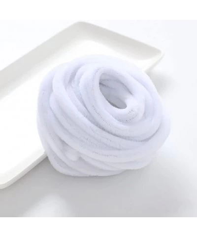 100Pcs White Pipe Cleaners Chenille Stem for DIY Crafts Arts Wedding Home Party Holiday Decoration 6 mm x 12 Inch $17.96 Craf...