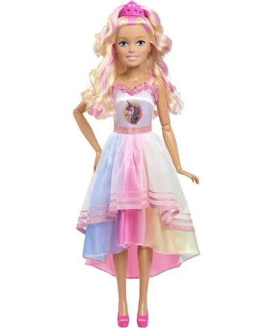 Barbie 28-inch Best Fashion Friend Unicorn Party Doll Blonde Hair Amazon Exclusive $66.50 Dolls