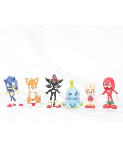 12 Pack Mini Sonic Hedgehog Action Figures Sonic Toy 1.57-2.17'' Tall Sonic Hedgehog Toys Perfect Kids Gifts. $40.84 Action F...