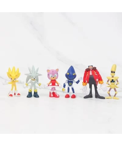 12 Pack Mini Sonic Hedgehog Action Figures Sonic Toy 1.57-2.17'' Tall Sonic Hedgehog Toys Perfect Kids Gifts. $40.84 Action F...