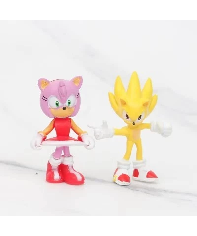 12 Pack Mini Sonic Hedgehog Action Figures Sonic Toy 1.57-2.17'' Tall Sonic Hedgehog Toys Perfect Kids Gifts. $40.84 Action F...