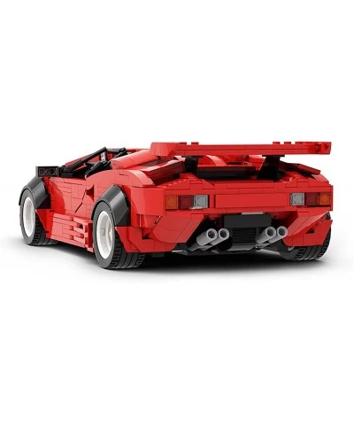 Supercar LP5000 QV Building Block Set Race Car Building Kit and Engineering Toys Building Project for Adults Collectible Mode...