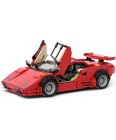 Supercar LP5000 QV Building Block Set Race Car Building Kit and Engineering Toys Building Project for Adults Collectible Mode...