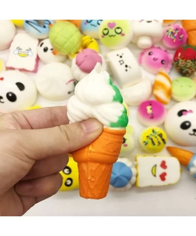 Random 30pcs Squishies Toys Jumbo Medium Mini Slow Rising Kawaii Squishy Cake/Panda/Bread/Buns Phone Straps for Kids Stocking...