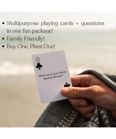 Basecamp Cards: Second Edition Conversation Starters - 52+2 Family Friendly Unique Questions - Family Conversation Cards - Pl...