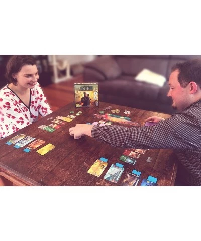 7 Wonders Duel Board Game (BASE GAME) | Board Game for 2 Players | Strategy Board Game | Civilization Board Game | Fun Board ...