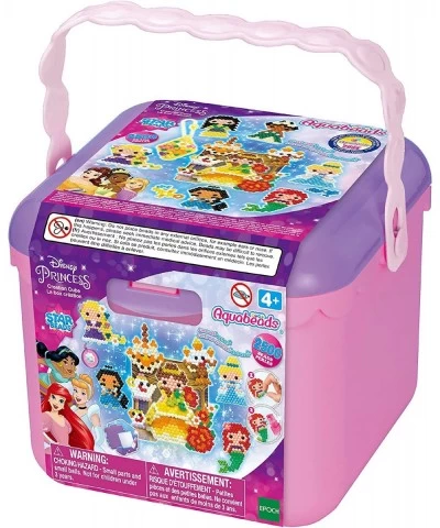 Disney Princess Creation Cube Complete Arts & Crafts Bead Kit for Children - Over 2 500 Beads & Display Stand The Create Bell...