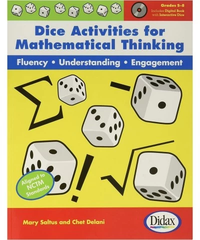 Educational Resources Dice Activities for Mathematical Thinking $21.44 Early Development & Activity Toys