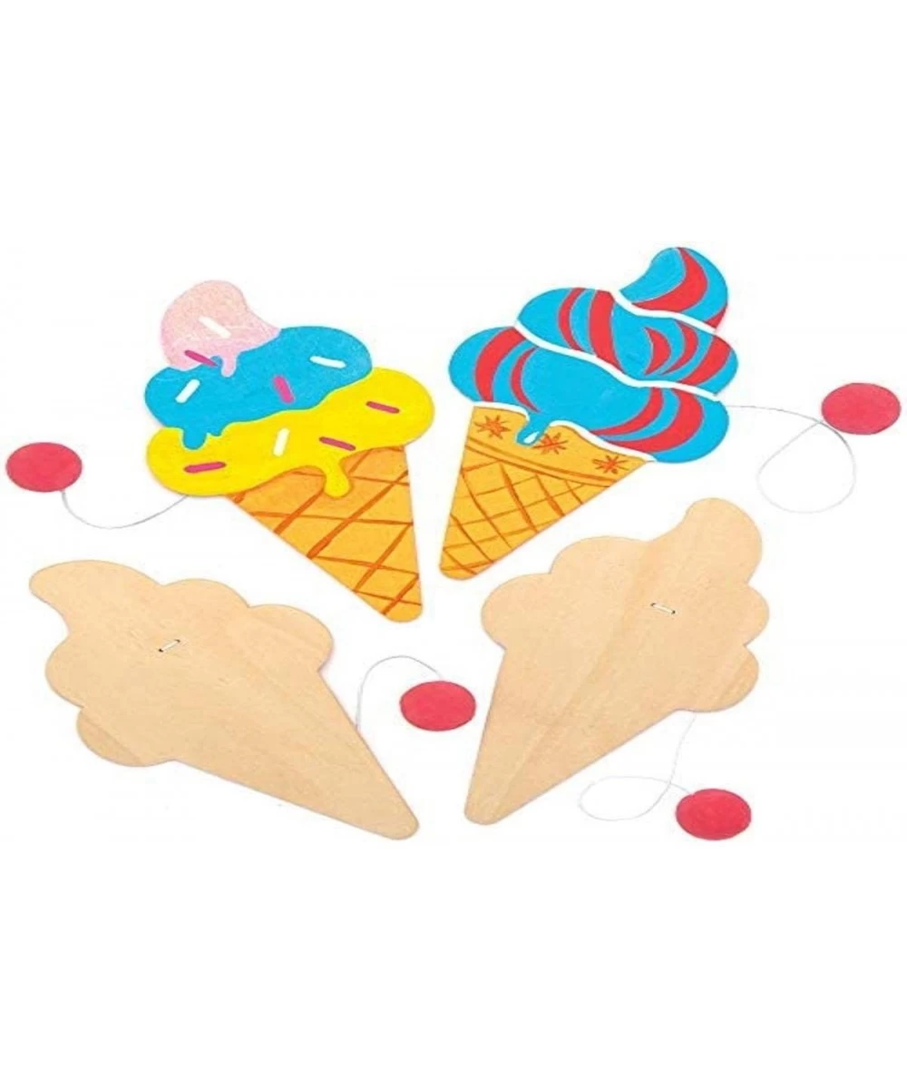 AT991 Ice Cream Color in Biff Bats - Pack of 5 for Kids Arts and Crafts Projects $17.65 Kids' Drawing & Writing Boards