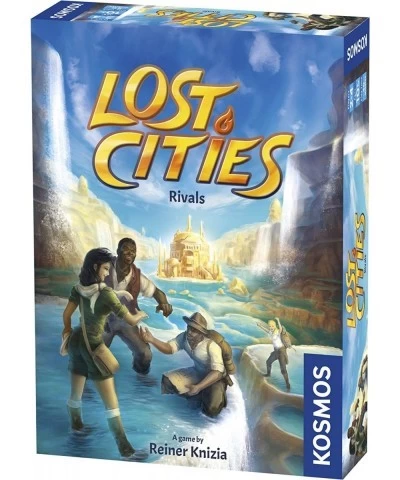 Lost Cities: Rivals Card Game | Strategy Auction Adventure | Vibrant Colors for Two to Four Players | Family Friendly Fun by ...