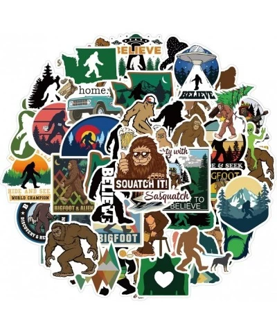 Bigfoot Yeti Stickers for Hydro Flask 50pcs Cute Cool Aesthetic Vinyl Stickers for Hydroflask Water Bottle Laptop Skateboard ...