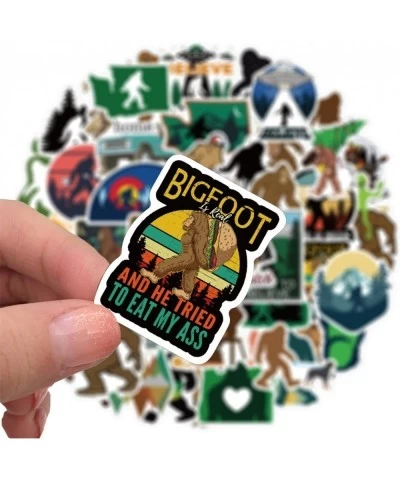 Bigfoot Yeti Stickers for Hydro Flask 50pcs Cute Cool Aesthetic Vinyl Stickers for Hydroflask Water Bottle Laptop Skateboard ...