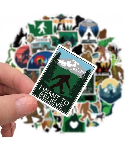 Bigfoot Yeti Stickers for Hydro Flask 50pcs Cute Cool Aesthetic Vinyl Stickers for Hydroflask Water Bottle Laptop Skateboard ...