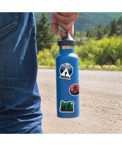 Bigfoot Yeti Stickers for Hydro Flask 50pcs Cute Cool Aesthetic Vinyl Stickers for Hydroflask Water Bottle Laptop Skateboard ...