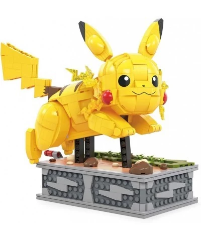 Pokémon Figure Toy for Adults Building Set Motion Pikachu Collectible with Mechanized Motion Brick $134.19 Toy Building Sets