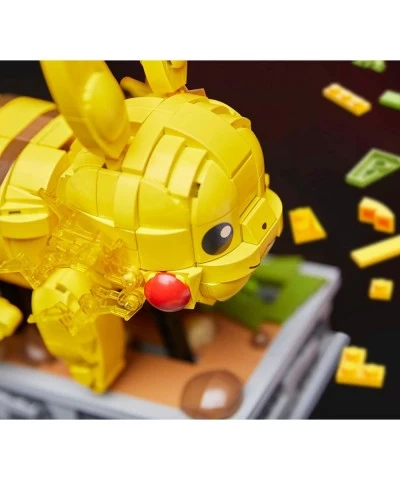 Pokémon Figure Toy for Adults Building Set Motion Pikachu Collectible with Mechanized Motion Brick $134.19 Toy Building Sets