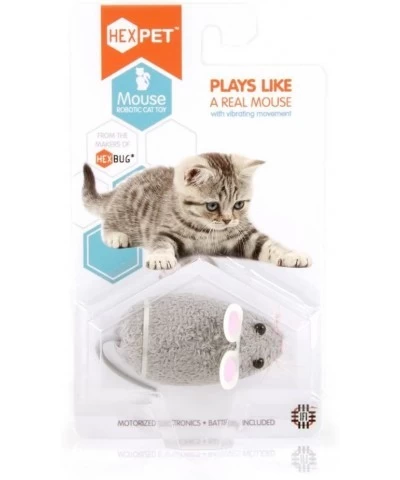 Mouse Robotic Cat Toy (GREY) $17.37 Electronic Pets