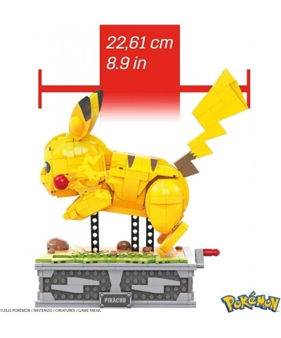 Pokémon Figure Toy for Adults Building Set Motion Pikachu Collectible with Mechanized Motion Brick $134.19 Toy Building Sets