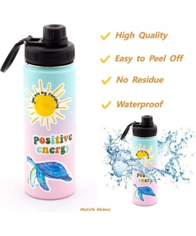 Waterproof Stickers for Water Bottle - 100pcs Cute Aesthetic Stickers for Laptop Computer Phone PC Skateboard Luggage Hydro F...