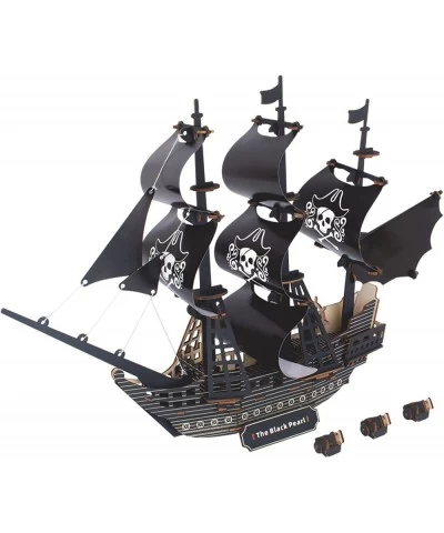 3D Wooden Puzzles for Adults and Kids Pirate Ship Wood Building Kits STEM Toys Crafts for Girls and Boys $26.81 3-D Puzzles