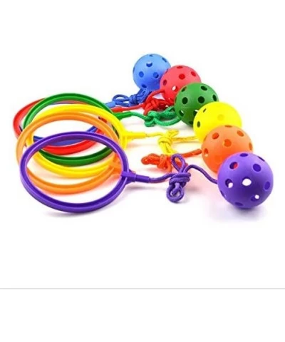 Lemon Twist Skip Toy 6 Pcs Variety Colors Skip Jump Rope - Skip It - Sport Swing Skip Ball Game - Play Indoor and Outdoor Pla...