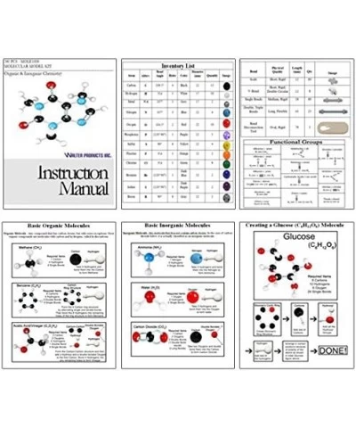 PCM008 240PCs Molecular Model Kit $40.01 Educational Science Kits