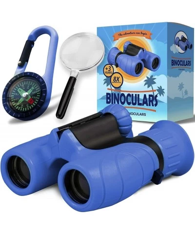 Binoculars for Kids Set with Magnifying Glass & Compass (Green)- Christmas Toys Kids Binoculars for 3-12 Years Boys and Girls...