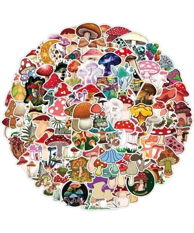 Cute Mushroom Stickers for Water Bottle Teen and Girl Waterproof Laptop Computer Skateboard Bicycle Luggage Guitar Travel Cas...