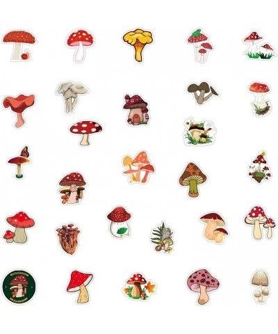 Cute Mushroom Stickers for Water Bottle Teen and Girl Waterproof Laptop Computer Skateboard Bicycle Luggage Guitar Travel Cas...