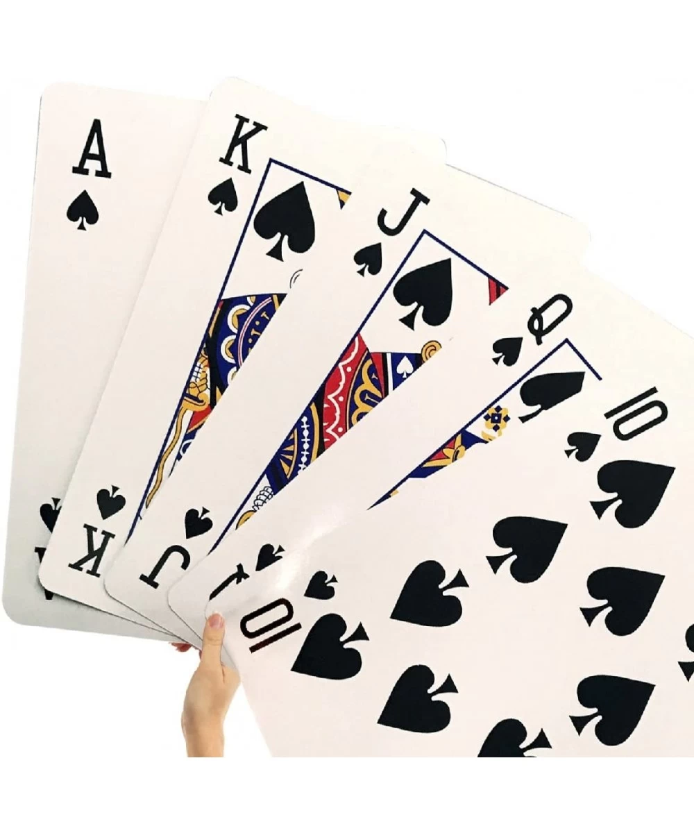 Giant Playing Cards – Novelty Jumbo Cards for Kids Teens or Seniors – Large Print – Poker Full Deck of Cards 11" X 14 $24.19 ...