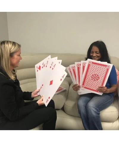 Giant Playing Cards – Novelty Jumbo Cards for Kids Teens or Seniors – Large Print – Poker Full Deck of Cards 11" X 14 $24.19 ...