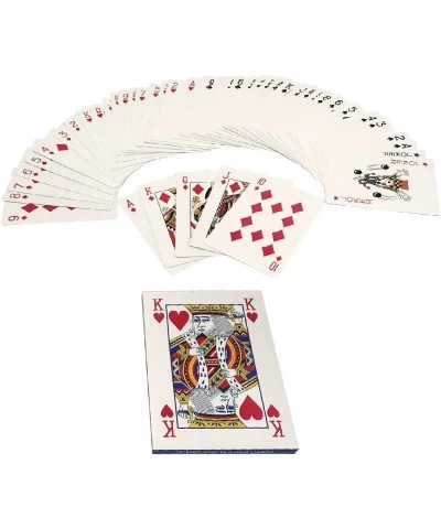 Giant Playing Cards – Novelty Jumbo Cards for Kids Teens or Seniors – Large Print – Poker Full Deck of Cards 11" X 14 $24.19 ...