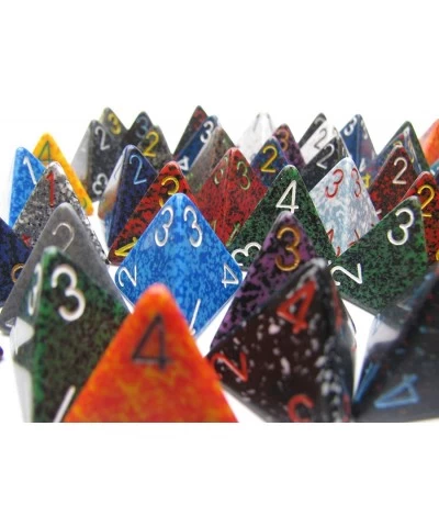 DND Dice Set - D&D Dice - 16mm Assorted Speckled Plastic Polyhedral Dice Set - Dungeons and Dragons Dice Includes 50 Dice – D...