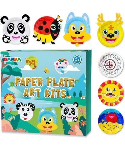 20Pcs Paper Plate Art Kit for Toddlers Art Craft Toy for Girl Boy Birthday Gift Children DIY Crafts Art Supply Project Creati...