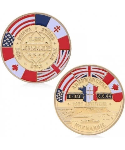 WWII 1944.6.6 D-Day Normandy War 70th Anniversary Military Challenge Coin $17.07 Gags & Practical Joke Toys