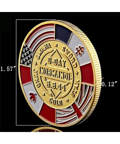 WWII 1944.6.6 D-Day Normandy War 70th Anniversary Military Challenge Coin $17.07 Gags & Practical Joke Toys