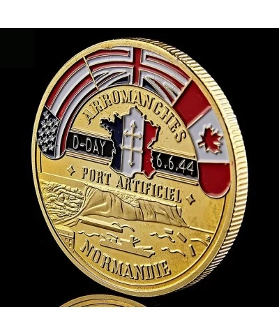 WWII 1944.6.6 D-Day Normandy War 70th Anniversary Military Challenge Coin $17.07 Gags & Practical Joke Toys