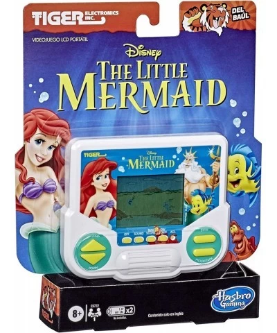 Tiger Electronics Disney's The Little Mermaid Electronic LCD Video Game Retro-Inspired Edition Handheld 1-Player Game Ages 8 ...