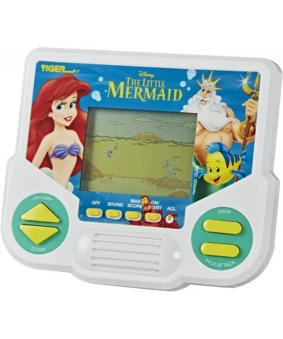 Tiger Electronics Disney's The Little Mermaid Electronic LCD Video Game Retro-Inspired Edition Handheld 1-Player Game Ages 8 ...