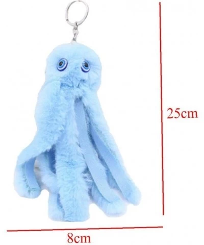 Octopus Keychain Sea Animal Shape Plush Toy Backpack Pendant Keying Creative Gifts for Boys Girls $15.83 Plush Figure Toys