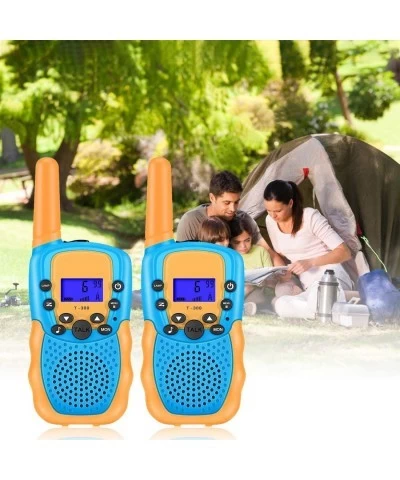 2 Pack Walkie Talkie for Kids and Case Hard Storage Carrying Small Case with Hand Strap and 2 Inner Mesh Pocket Children's Da...