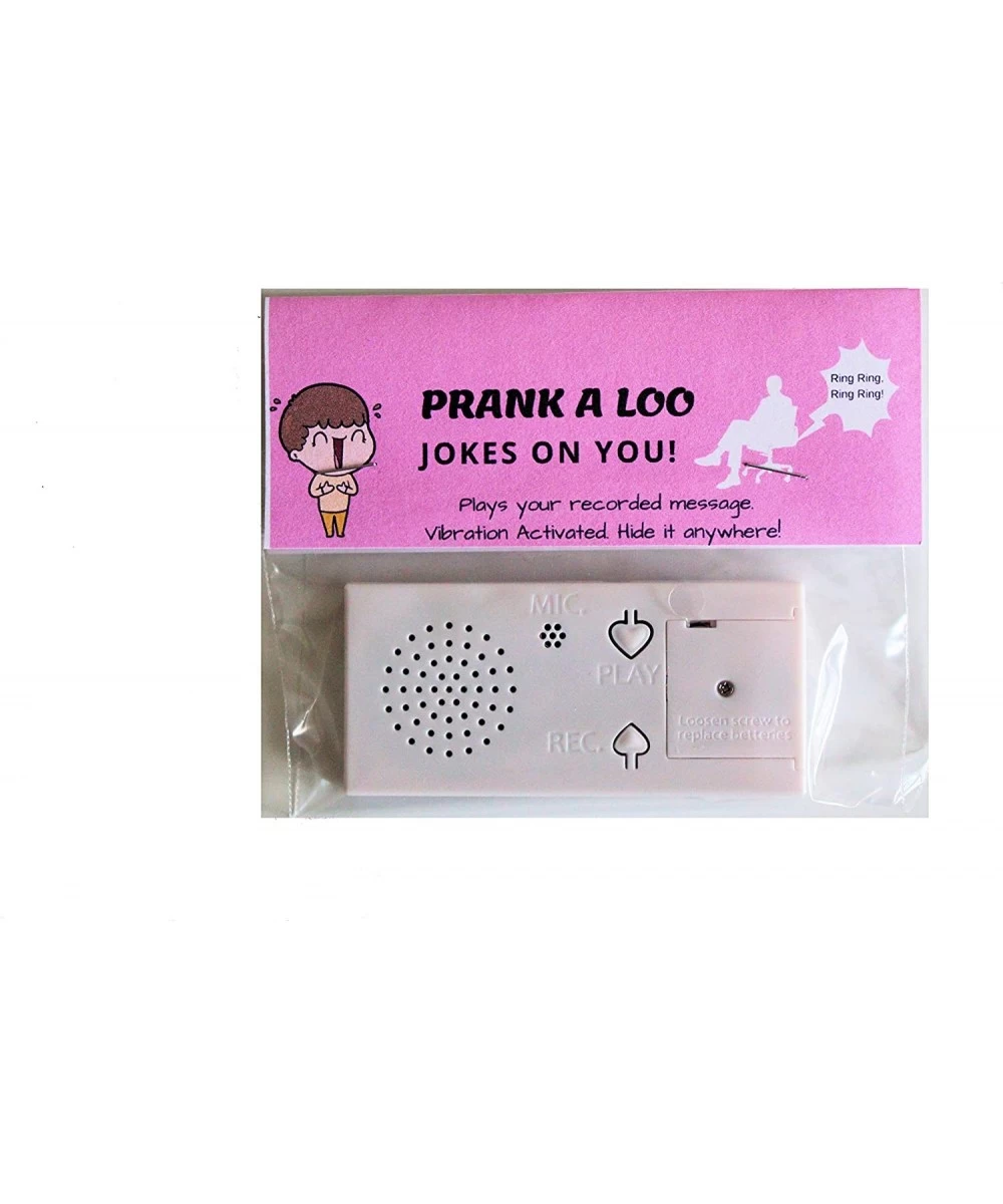 Prank A Loo Sound Module Record Your Birthday. Gag or Funny Message Fun Gift for Mom Husband Dad or Father's Day $16.75 Gags ...