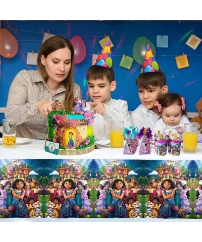 Encanto Party Tablecloth |70.8 x 42.5 Inch| Theme Party Decoration for Encanto $15.26 Kids' Party Tablecovers