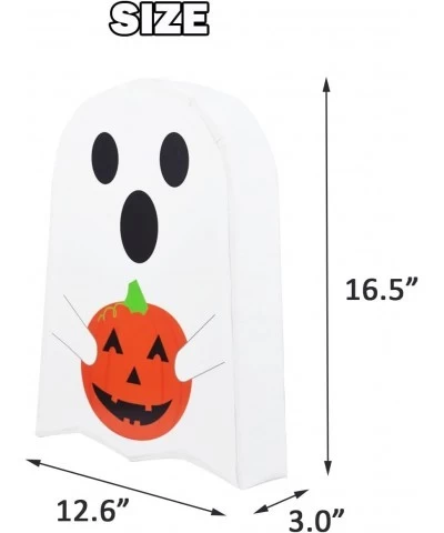 Ghost and Pumpkin Pinata Halloween Pinata for Kids Halloween Theme Party Supplies Birthday Party Decorations 16.5 x 12.6 x 3....