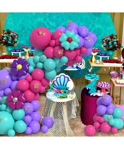 Encanto Balloon Garland Arch Kit Encanto Birthday Party Supplies - 3D Butterfly Stiker Heart Petal Balloons foil balloons for...