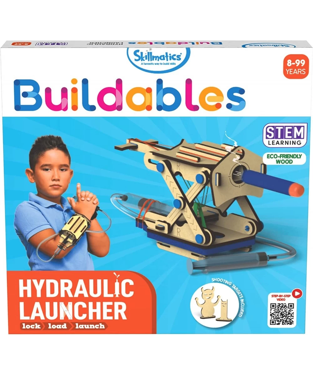 STEM Building Toy : Buildables Hydraulic Launcher | Gifts for 8 Year Olds and Up | Fun Learning & Creative Activities $43.28 ...